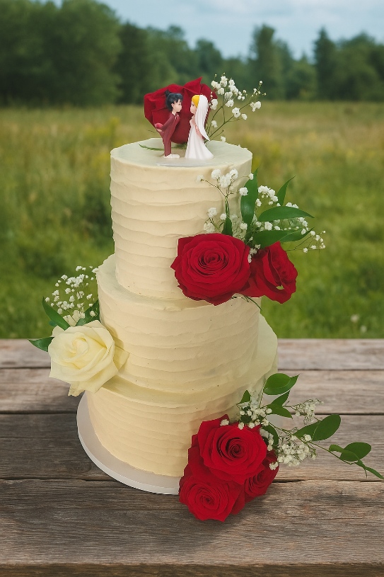Gâteau de mariage ou wedding cake